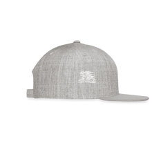 Load image into Gallery viewer, Snapback Baseball Cap - heather gray
