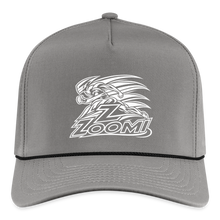 Load image into Gallery viewer, ZOOMI Rope Cap - gray/black