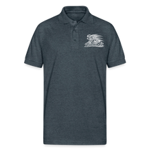 Load image into Gallery viewer, ZOOMI "Z-MAN" Gildan Unisex 50/50 Jersey Polo - deep heather