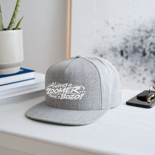 Load image into Gallery viewer, ZOOMI Snapback Baseball Cap - heather gray
