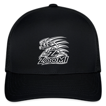 Load image into Gallery viewer, ZOOMI Flexfit Fitted Baseball Cap - black