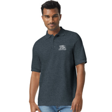 Load image into Gallery viewer, ZOOMI "Z-MAN" Gildan Unisex 50/50 Jersey Polo - deep heather