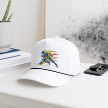 Load image into Gallery viewer, ZOOMI "Z-MAN" Rope Cap - white/black