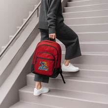 Load image into Gallery viewer, ZOOMI Upright Crossbody Backpack - red
