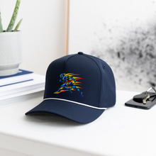 Load image into Gallery viewer, ZOOMI "Z-MAN" Rope Cap - navy/white