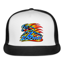 Load image into Gallery viewer, ZOOMI Trucker Hat - white/black