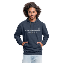 Load image into Gallery viewer, COLLEGE CLASSIQUE 81-88-HOODIE - indigo heather/asphalt