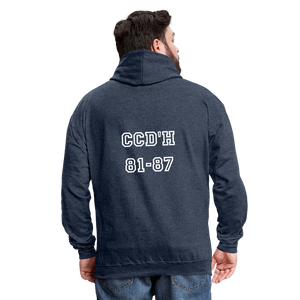 COLLEGE CLASSIQUE 81-88-HOODIE - indigo heather/asphalt