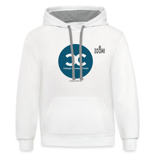 CCDH-HOODIE - white/gray