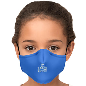 ZOOMI WEARS " BLUE ZOOMI" FASHION FACE MASK