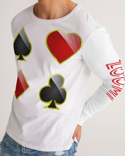 ZOOMI WEARS-POKER- Men's Long Sleeve Tee