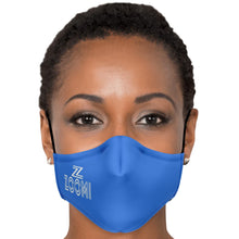 Load image into Gallery viewer, ZOOMI WEARS &quot;BLUE RIGHT SIDE&quot; FACE MASK