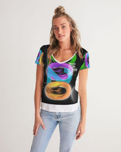 Load image into Gallery viewer, ZOOMI WEARS-2020- Women&#39;s V-Neck Tee