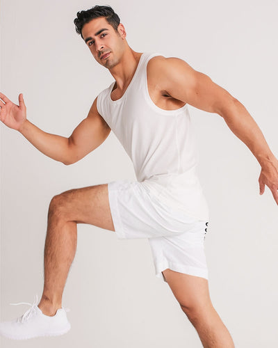 ZOOMI WEARS-WHITE-Men's Jogger Shorts