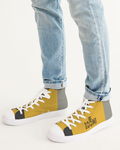 ZOOMI WEARS- Men's Hightop Canvas Shoe