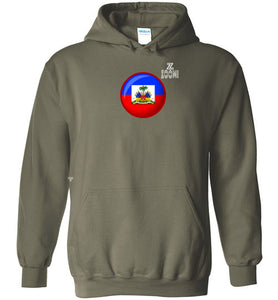 ZOOMI WEARS-HAITIAN FLAG-UNISEX HOODIE