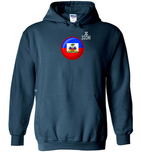 ZOOMI WEARS-HAITIAN FLAG-UNISEX HOODIE