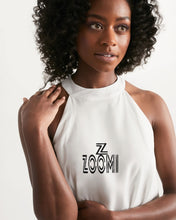 Load image into Gallery viewer, ZOOMI WEARS-WHITE-Women&#39;s Halter Dress