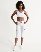 Load image into Gallery viewer, ZOOMI WEARS-WHITE-Women&#39;s Mid-Rise Capri