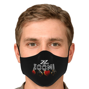 ZOOMI WEARS "FOUR SUITS" FASHION FACE MASKS-UNISEX