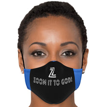 Load image into Gallery viewer, ZOOMI WEARS &quot;ZOOM IT TO GOD&quot; FACE MASK