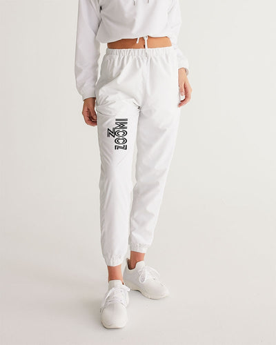 ZOOMI WEARS-WHITE-Women's Track Pants