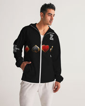 Load image into Gallery viewer, ZOOMI WEARS-poker- Men&#39;s Windbreaker