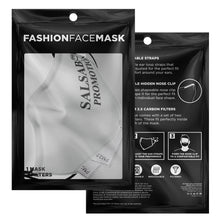 Load image into Gallery viewer, ZOOMI WEARS &quot;SALSABOR PROMOTIONS&quot; FASHION FACE MASK