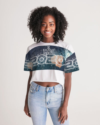 ZOOMI WEARS-2020- Women's Lounge Cropped Tee