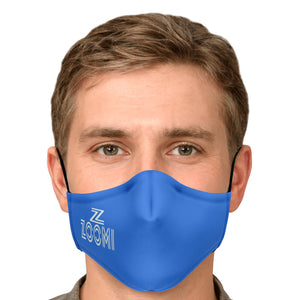 ZOOMI WEARS "BLUE RIGHT SIDE" FACE MASK