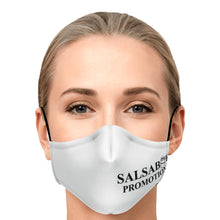 Load image into Gallery viewer, ZOOMI WEARS &quot;SALSABOR PROMOTIONS&quot; FASHION FACE MASK