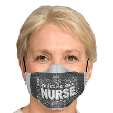 Load image into Gallery viewer, ZOOMI WEARS &quot;NURSE&quot; FASHION FACE MASK