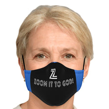 Load image into Gallery viewer, ZOOMI WEARS &quot;ZOOM IT TO GOD&quot; FACE MASK