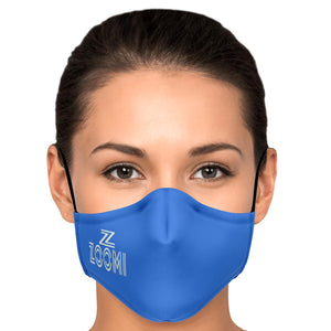 ZOOMI WEARS "BLUE RIGHT SIDE" FACE MASK