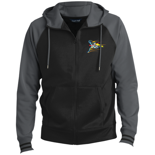 ZOOMI WEARS-ZMAN-Men's Sport-Wick® Full-Zip Hooded Jacket