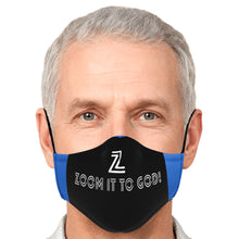 Load image into Gallery viewer, ZOOMI WEARS &quot;ZOOM IT TO GOD&quot; FACE MASK