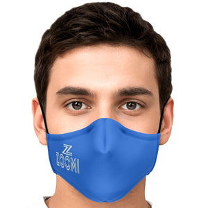 ZOOMI WEARS "BLUE RIGHT SIDE" FACE MASK