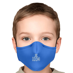 ZOOMI WEARS " BLUE ZOOMI" FASHION FACE MASK