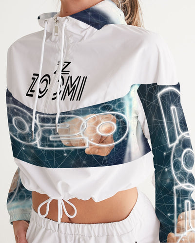 ZOOMI WEARS-2020- Women's Cropped Windbreaker