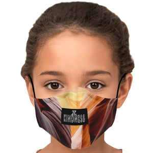 ZOOMI WEARS "KINDNESS" FASHION FACE MASK