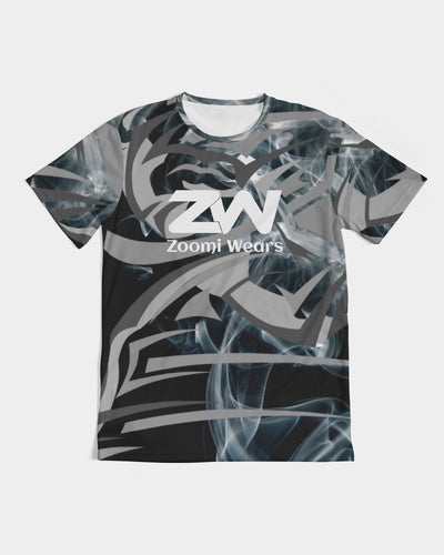 ZOOMI WEARS-ZMAN-BLACK-N-GRAY Men's Tee