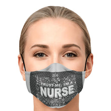 Load image into Gallery viewer, ZOOMI WEARS &quot;NURSE&quot; FASHION FACE MASK