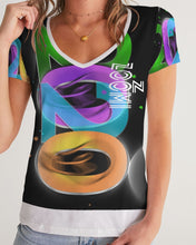 Load image into Gallery viewer, ZOOMI WEARS-2020- Women&#39;s V-Neck Tee