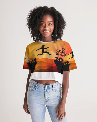 ZOOMI WEARS-2020- Women's Lounge Cropped Tee