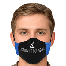 Load image into Gallery viewer, ZOOMI WEARS &quot;ZOOM IT TO GOD&quot; FACE MASK