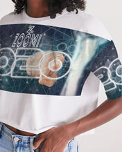 Load image into Gallery viewer, ZOOMI WEARS-2020- Women&#39;s Lounge Cropped Tee