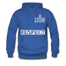 Load image into Gallery viewer, ZOOMI WEARS-RESPECT-Men&#39;s Hoodie - royal blue