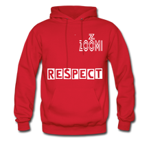 Load image into Gallery viewer, ZOOMI WEARS-RESPECT-Men&#39;s Hoodie - red