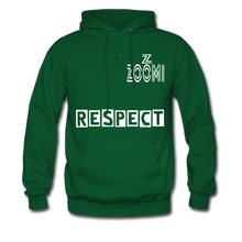 Load image into Gallery viewer, ZOOMI WEARS-RESPECT-Men&#39;s Hoodie - forest green