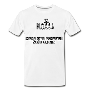ZOOMI WEARS-M.O.S.S.A-Men's Premium T-Shirt - white